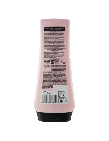 gliss testanera balsamo per capelli - 200ml - capelli spezzati danneggiati: tuttocasashop.it: igiene e cura della persona