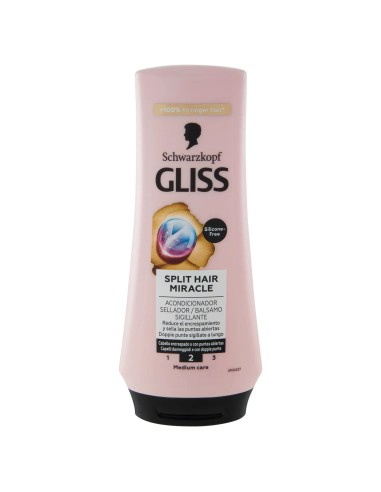 gliss testanera balsamo per capelli - 200ml - capelli spezzati danneggiati: tuttocasashop.it: igiene e cura della persona