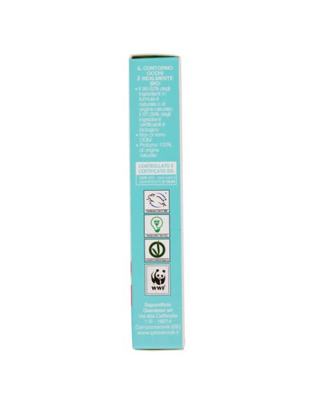 i provenzali bio contorno occhi idratante - 15ml - olio di rosa mosqueta: tuttocasashop.it: igiene e cura della persona