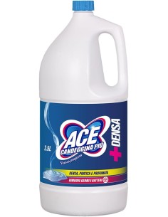 ace candeggina piu' +denso - 2500ml - fresco profumo - casa e bucato: tuttocasashop.it: prodotti per bucato e tessuti