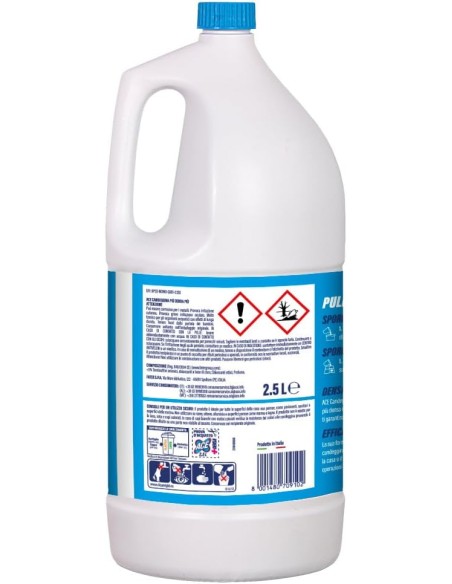 ace candeggina piu' +denso - 2500ml - fresco profumo - casa e bucato: tuttocasashop.it: prodotti per bucato e tessuti