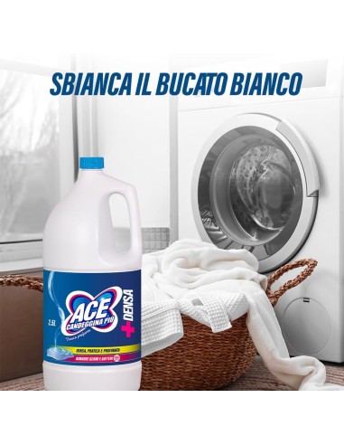 ace candeggina piu' +denso - 2500ml - fresco profumo - casa e bucato: tuttocasashop.it: prodotti per bucato e tessuti
