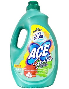 ace gentile candeggina delicata - 2450ml - oxy color - fresco profumo: tuttocasashop.it: prodotti per bucato e tessuti