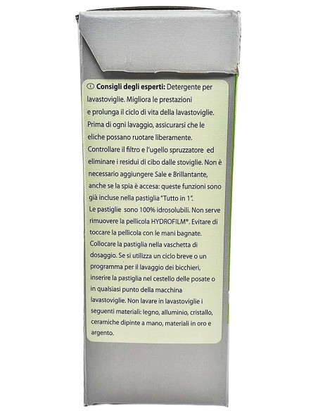svelto professional - 100 tabs lavastoviglie - tutto in 1 - h.a.c.c.p.: tuttocasashop.it: pulizia e cura della casa