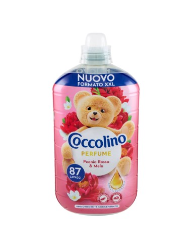 coccolino ammorbidente concentrato xxl 87 lavaggi 1827ml peonia rossa e mela: tuttocasashop.it: prodotti per bucato e tessuti