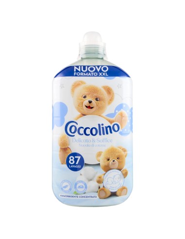 coccolino ammorbidente concentrato - 87 lavaggi 1827ml - delicato e soffice: tuttocasashop.it: prodotti per bucato e tessuti
