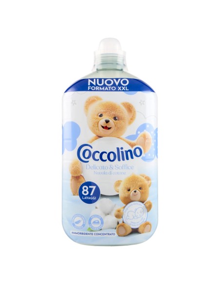 coccolino ammorbidente concentrato - 87 lavaggi 1827ml - delicato e soffice: tuttocasashop.it: prodotti per bucato e tessuti