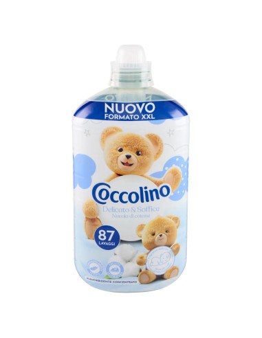 coccolino ammorbidente concentrato - 87 lavaggi 1827ml - delicato e soffice: tuttocasashop.it: prodotti per bucato e tessuti