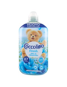 coccolino ammorbidente concentrato - xxl 87 lavaggi 1827ml - primavera: tuttocasashop.it: prodotti per bucato e tessuti