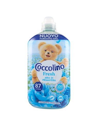 coccolino ammorbidente concentrato - xxl 87 lavaggi 1827ml - primavera: tuttocasashop.it: prodotti per bucato e tessuti