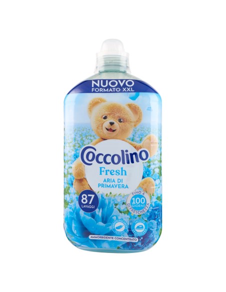 coccolino ammorbidente concentrato - xxl 87 lavaggi 1827ml - primavera: tuttocasashop.it: prodotti per bucato e tessuti