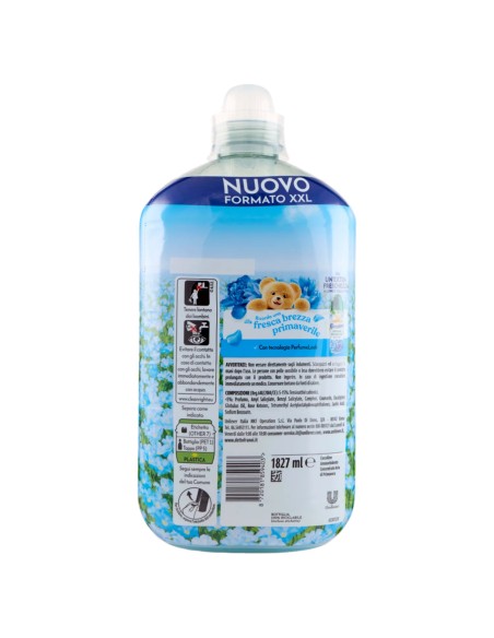 coccolino ammorbidente concentrato - xxl 87 lavaggi 1827ml - primavera: tuttocasashop.it: prodotti per bucato e tessuti