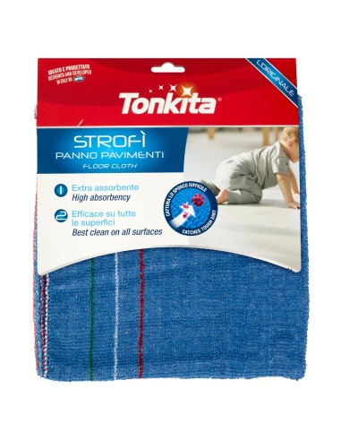 arix tonkita strofi' panno pavimenti extra assorbente per tutte le superfici: tuttocasashop.it: pulizia e cura della casa