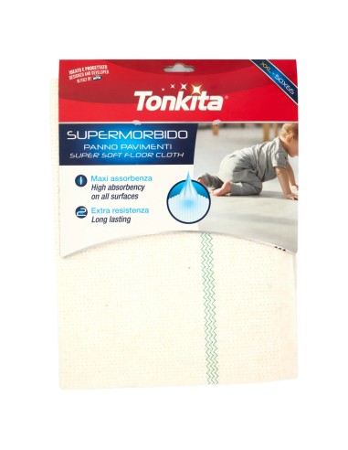 arix tonkita supermorbido panno pavimenti maxi assorbenza extra resisstenza: tuttocasashop.it: pulizia e cura della casa