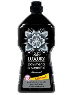 luxury detergente liquido per pavimenti - 1250ml - diamond: tuttocasashop.it: pulizia e cura della casa