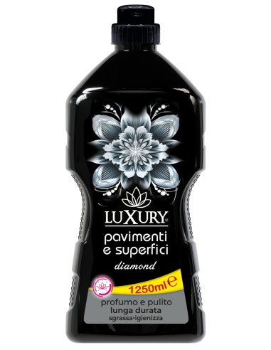luxury detergente liquido per pavimenti - 1250ml - diamond: tuttocasashop.it: pulizia e cura della casa