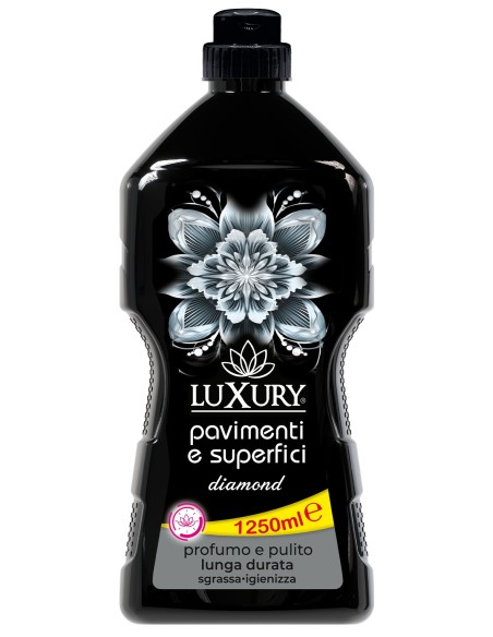 luxury detergente liquido per pavimenti - 1250ml - diamond: tuttocasashop.it: pulizia e cura della casa