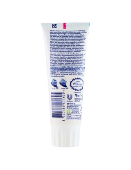 mentadent kids dentifricio 75ml - bambini 0-6 anni - gusto frutta: tuttocasashop.it: igiene e cura della persona