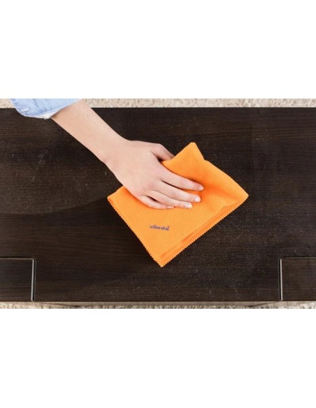 vileda microfibre polvere - panno ad azione elettrostatica - 30x40cm: tuttocasashop.it: pulizia e cura della casa