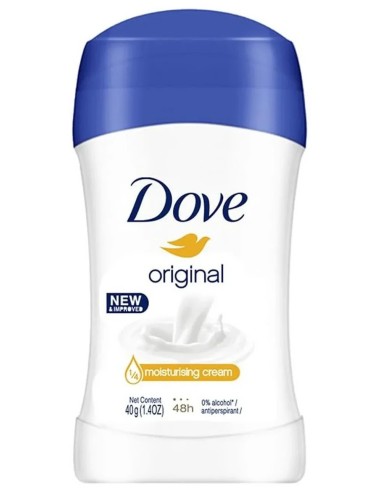 dove deodorante stick 40ml - 48h no alcool - original: tuttocasashop.it: igiene e cura della persona