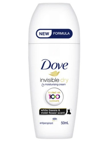 dove deodorante roll-on 50ml - invisible dry - 48h: tuttocasashop.it: igiene e cura della persona