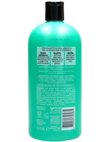 sunsilk shampoo 810ml - formato xxl - ricci da sogno - per capelli ricci: tuttocasashop.it: igiene e cura della persona