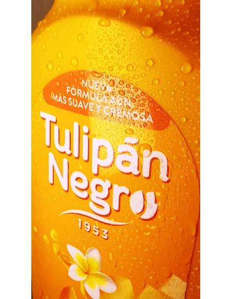 tulipan negro bagnoschiuma - 650ml - tropical mango - intense and fresh: tuttocasashop.it: igiene e cura della persona