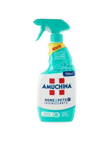 amuchina spray home & pets igienizzante - 750ml - rimuove germi e batteri: tuttocasashop.it: pulizia e cura della casa