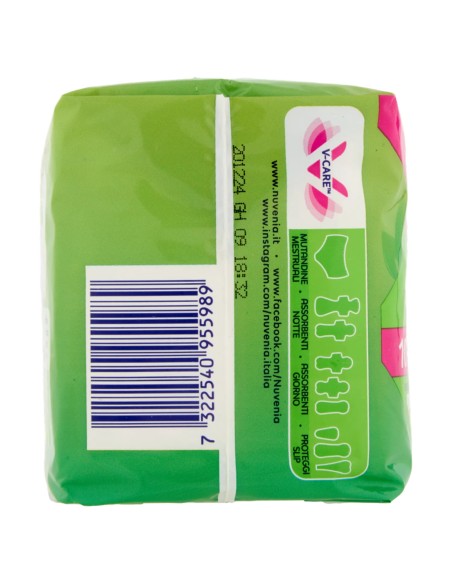 nuvenia natural care assorbenti - 10 pezzi - con ali: tuttocasashop.it: igiene e cura della persona
