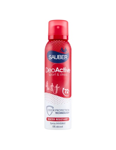 sauber deodorante spray 150ml - deo active - sport & fitness: tuttocasashop.it: igiene e cura della persona