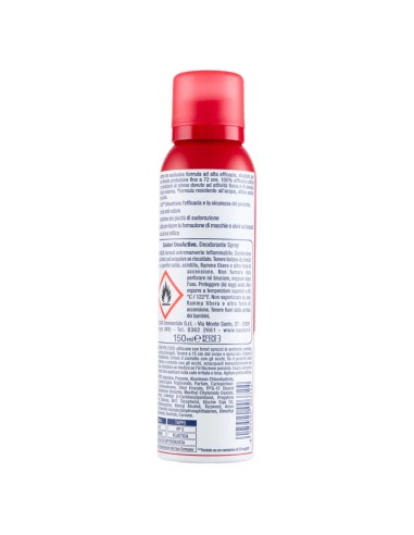 sauber deodorante spray 150ml - deo active - sport & fitness: tuttocasashop.it: igiene e cura della persona