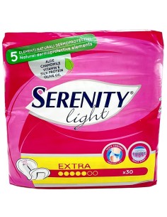 serenity light 30 assorbenti anatomici per piccole perdite di urina: tuttocasashop.it: igiene e cura della persona