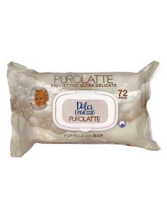 dolci carezze salviettine imbevute - 72 pezzi - pop-up - purolatte con aloe: tuttocasashop.it: igiene e cura della persona