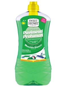 sweet home detergente pavimenti - 1 litro - muschio bianco: tuttocasashop.it: pulizia e cura della casa