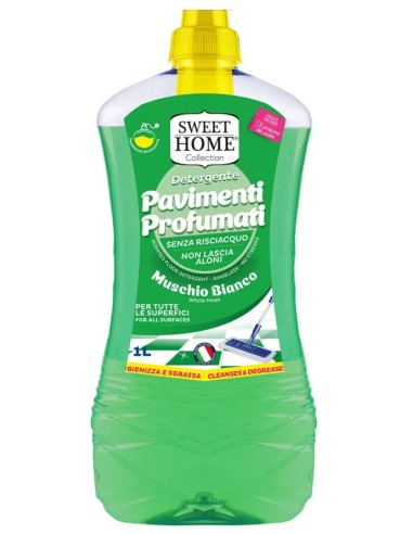 sweet home detergente pavimenti - 1 litro - muschio bianco: tuttocasashop.it: pulizia e cura della casa
