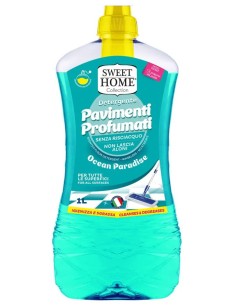 sweet home detergente pavimenti - 1 litro - ocean paradise: tuttocasashop.it: pulizia e cura della casa