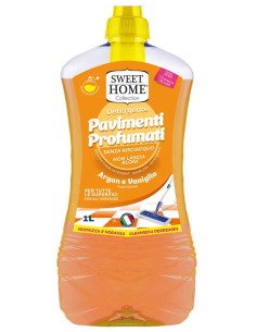 sweet home detergente pavimenti - 1 litro - argan e vaniglia: tuttocasashop.it: pulizia e cura della casa