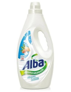 alba ammorbidente per bucato - 33 lavaggi - 1850ml - bianco latte: tuttocasashop.it: prodotti per bucato e tessuti