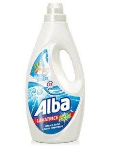 alba detersivo lavatrice liquido 33 lavaggi 1850ml - bianco latte: tuttocasashop.it: prodotti per bucato e tessuti