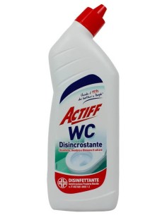 actiff wc disincrostate 750ml - disinfetta deodora e rimuove il calcare: tuttocasashop.it: pulizia e cura della casa