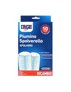 irge piumino ricambi 10pz - compatibili con swiffer duster: tuttocasashop.it: pulizia e cura della casa