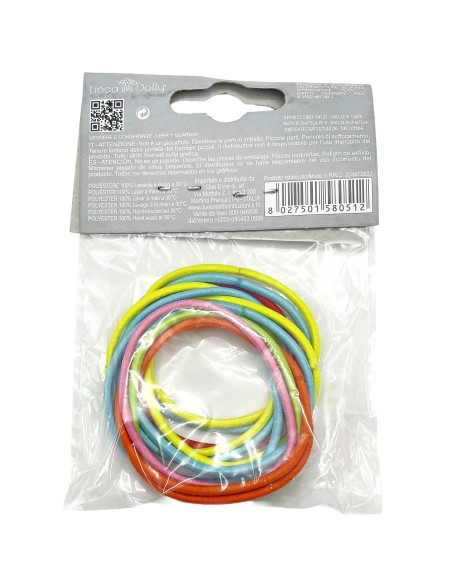 elastici capelli grandi 12pz col.ass.512: tuttocasashop.it: igiene e cura della persona