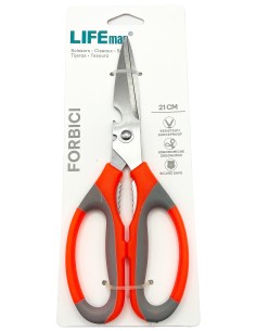 lifeman forbici resistenti ed ergonomiche - 21cm - multiuso: tuttocasashop.it: altro - bazar