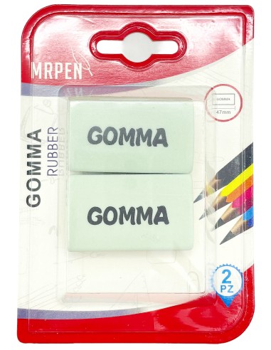 gomme scuola 2pz                     776: tuttocasashop.it: altro - bazar