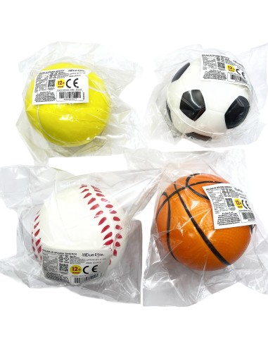 pallina spugna sport 10cm 4ass       177: tuttocasashop.it: altro - bazar