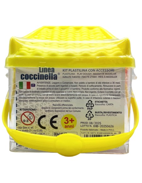 plastilina casetta - pasta modellabile da gioco - 8 colori - con formine: tuttocasashop.it: altro - bazar