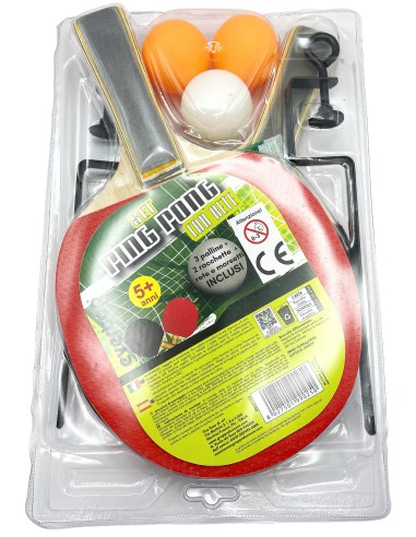 ping pong set racchette con rete     250: tuttocasashop.it: altro - bazar