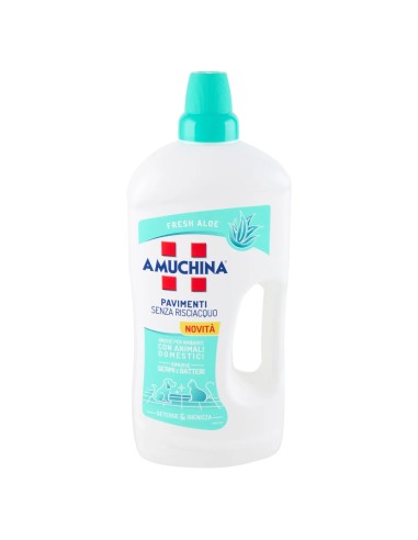 amuchina detergente pavimenti 1250ml - fresh aloe - animali domestici: tuttocasashop.it: pulizia e cura della casa
