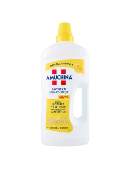 amuchina detergente pavimenti 1250ml senza risciacquo - freschezza agrumata: tuttocasashop.it: pulizia e cura della casa