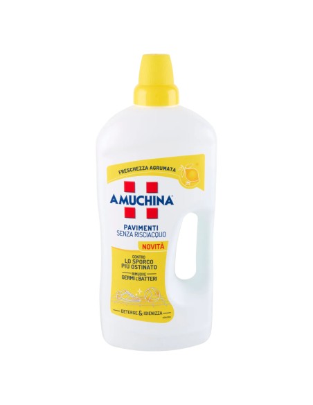 amuchina detergente pavimenti 1250ml senza risciacquo - freschezza agrumata: tuttocasashop.it: pulizia e cura della casa